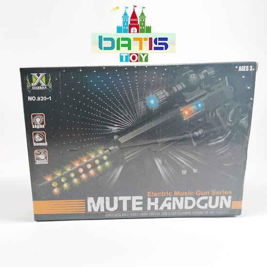 تفنگ موزیکال Mute Hand Gun کد 1-820
